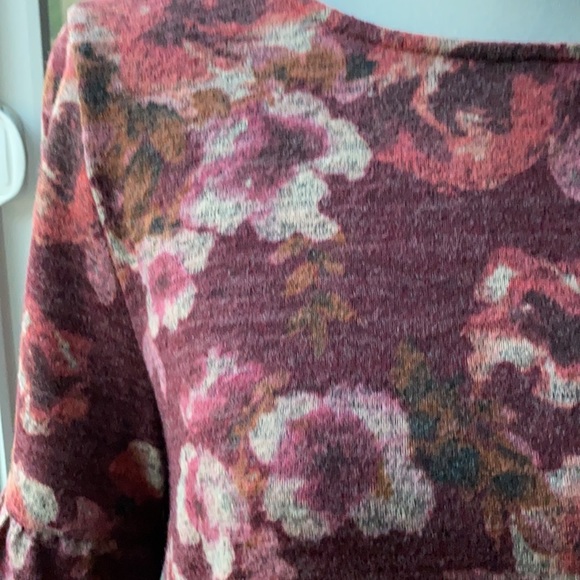 Moa Moa L ladies top flared 3/4 sleeves - Picture 4 of 5